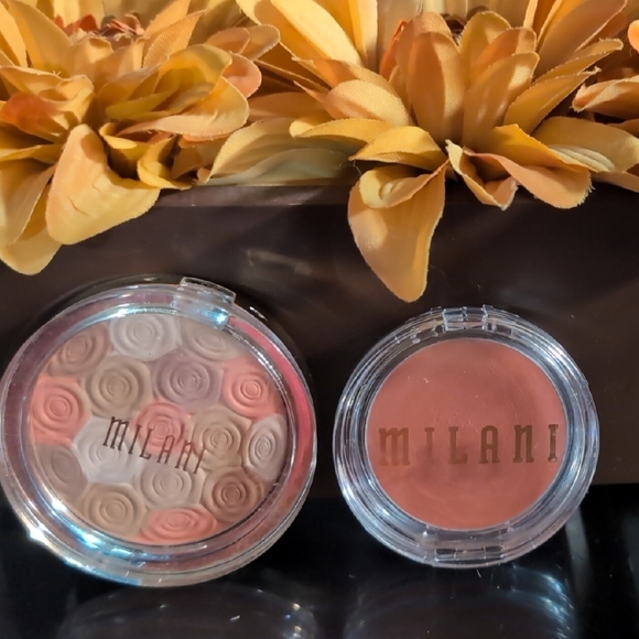 Milani Rosy Blush Duo - Pink and Tan - Picture 1 of 2